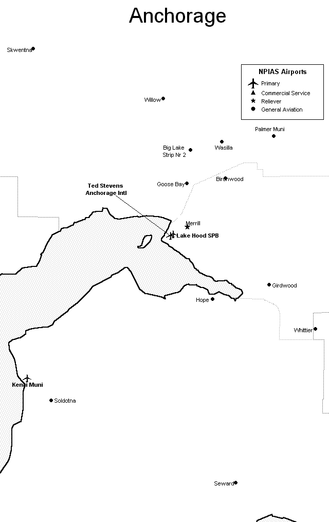 anchorage alaska airport map